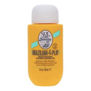 Sol de Janeiro Brazilian 4 Play Moisturizing Shower Cream-Gel 3 oz Vegan New